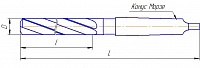 Зенкеры торцовые с коническим хвостовиком для обработки деталей из легких сплавов ГОСТ 21582-76 