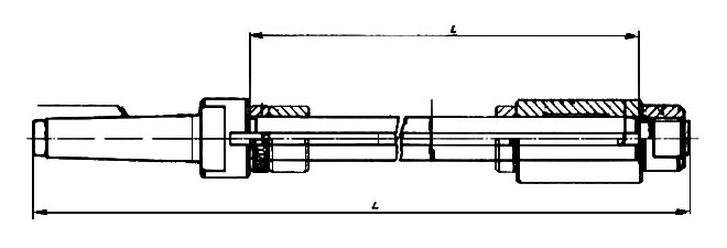 картинка Оправки расточные консольные с креплением резца под углом 45° и коническим хвостовиком (ГОСТ21223-75) от Компании Инструментал Девелопмент